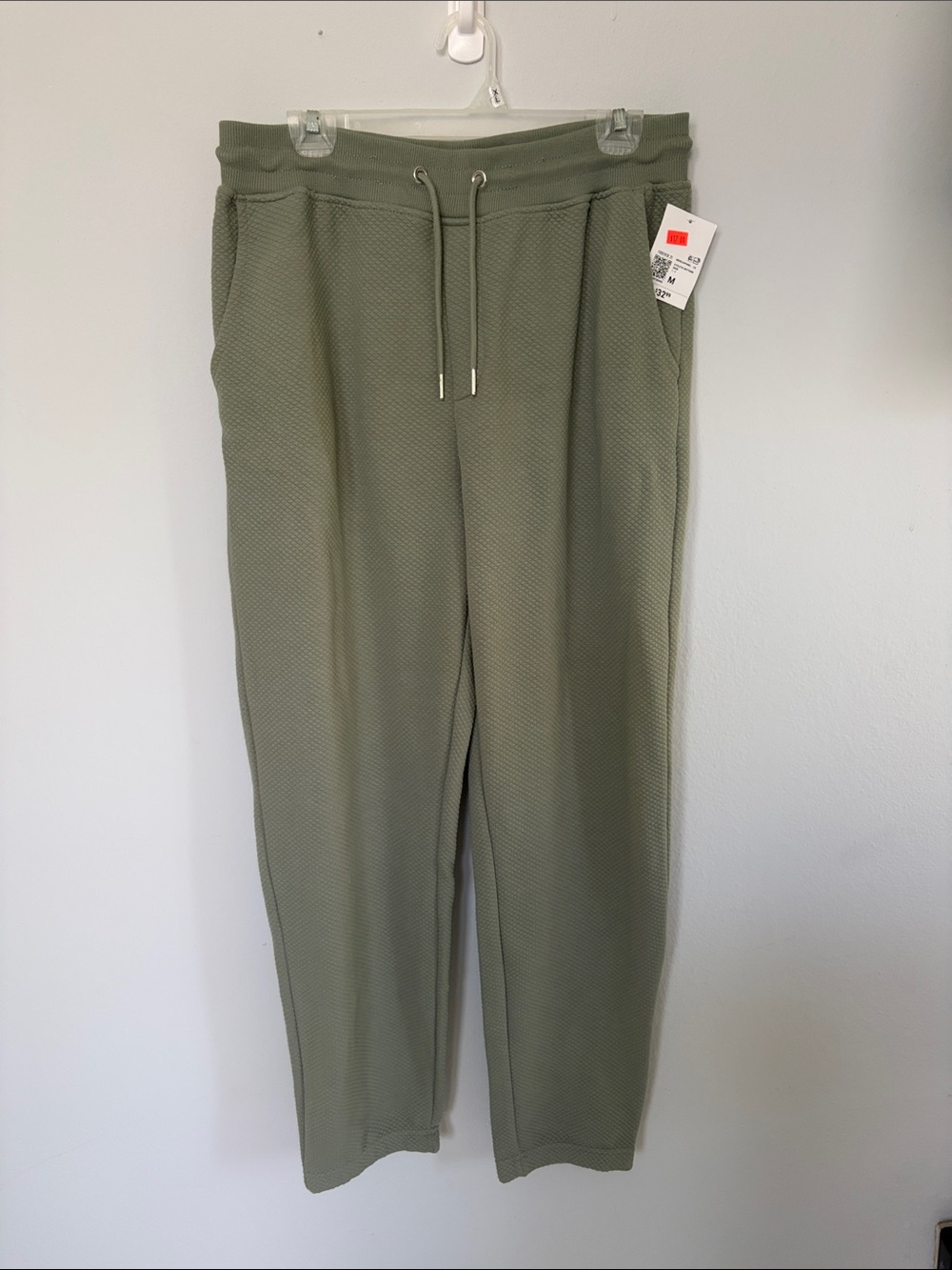 Forever 21 Men's Sage Drawstring Knit Joggers